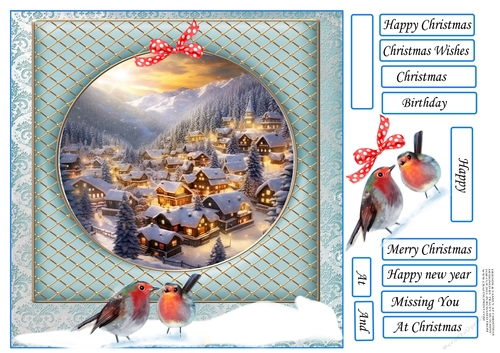 a village Christmas