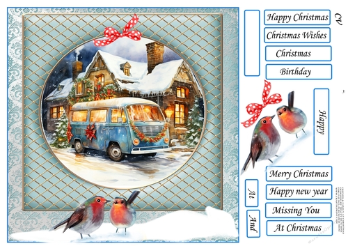 FRIENDS & FAMILY CAMPERVAN AT CHRISTMAS 3