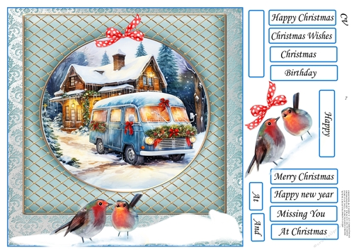 FRIENDS & FAMILY CAMPERVAN AT CHRISTMAS 7