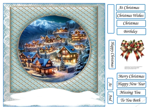 CHRISTMAS VILLAGE 4