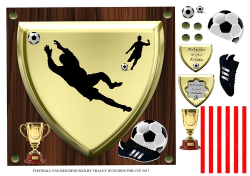 FOOTBALL FAN RED