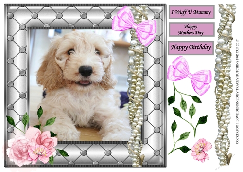 COCKERPOO LOVE 1 MOTHERS DAY/BIRTHDAY