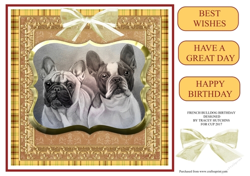 FRENCH BULLDOG BIRTHDAY