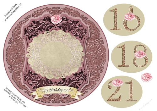 TEEN MILESTONE BIRTHDAYS 16 18 21