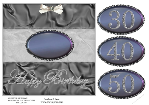 MILESTONE BIRTHDAYS 30 40 50