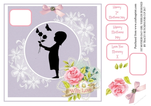 FIRST MOTHERS DAY TODDLER GIRL