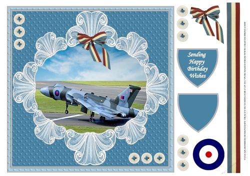 RAF VULCAN BOMBER BIRTHDAY