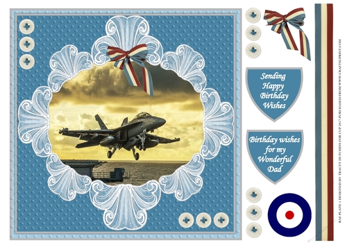 RAF PLANE 1 BIRTHDAY