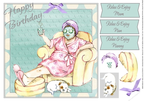 RELAX & ENJOY BIRTHDAY 3 MUM-NAN-FRIEND