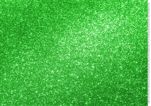 FAUX GLITTER CARD GREEN - THE BEST AND MOST CONVINCING I HAVE EVER SEEN