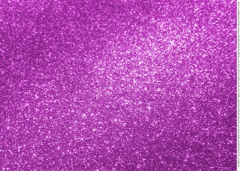 FAUX GLITTER CARD PURPLE - THE BEST AND MOST CONVINCING I HAVE EVER SEEN