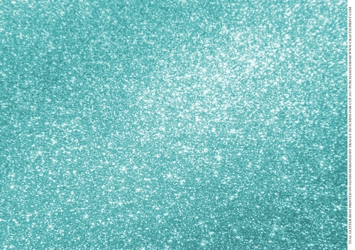FAUX GLITTER CARD TEAL - THE BEST AND MOST CONVINCING I HAVE EVER SEEN
