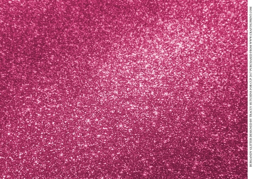 FAUX GLITTER CARD BURGANDY - THE BEST AND MOST CONVINCING I HAVE EVER SEEN