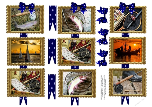 FISHING TOPPERS X 3