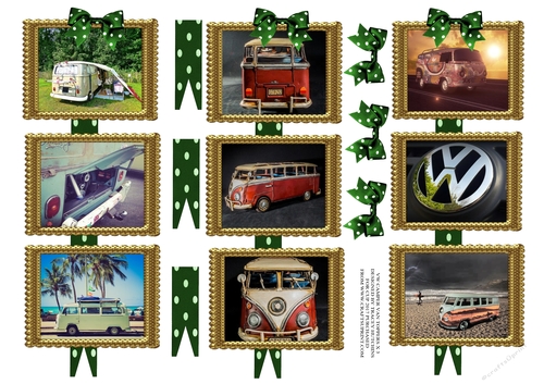 V W CAMPER VAN TOPPERS X 3