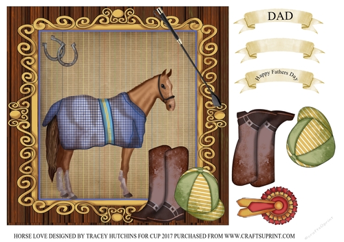 FATHERS DAY HORSE LOVE