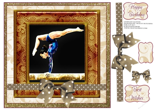 GYMNAST BIRTHDAY - BEST WISHES
