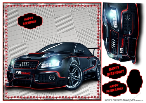 AUDI SPORT BIRTHDAY - FATHERS DAY
