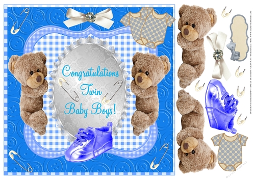 NEW TWIN BABY BOYS