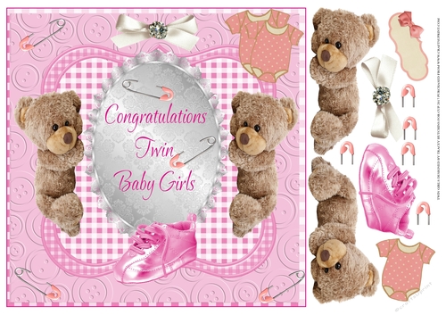 NEW TWIN BABY GIRLS