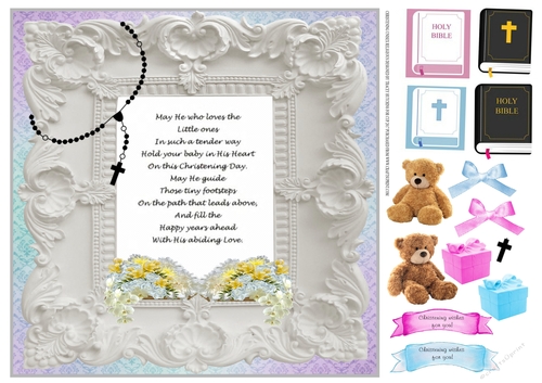 CHRISTENING UNISEX RELIGIOUS 