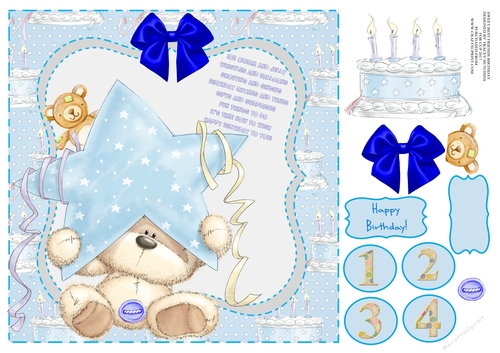 SWEET BEST FRIENDS - BIRTHDAY GREAT VERSE, AGES 1,2,3 & 4