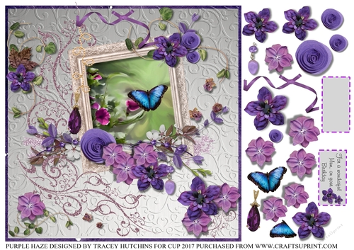 WONDERFUL MUM BIRTHDAY PURPLE HAZE