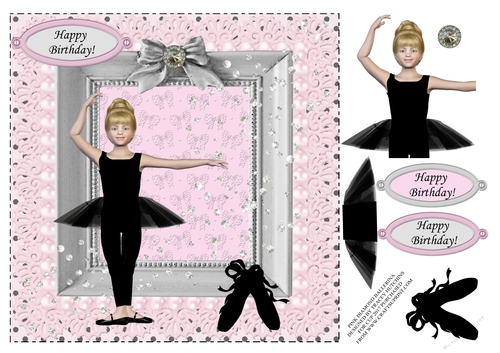 PINK DIAMONDS BALLERINA BIRTHDAY 2