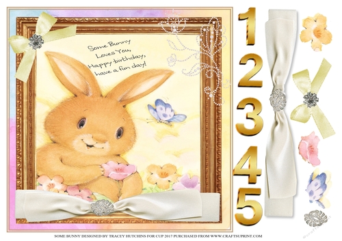 SOME BUNNY LOVES YOU BIRTHDAY