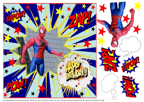 SUPERHEROES 1 BIRTHDAY