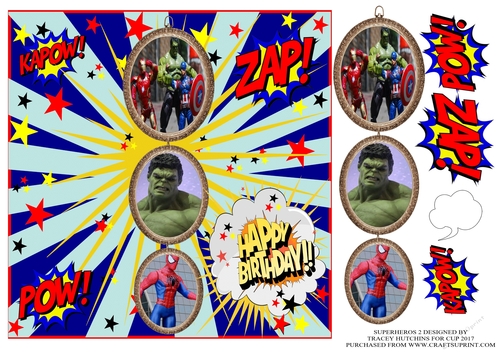 SUPERHEROES 2 BIRTHDAY