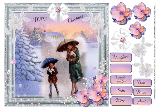 FEMALE RELATIVES CHRISTMAS NAN MUM SISTER AUNT DAUGHTER ETC