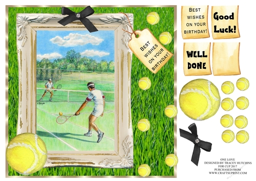 ONE LOVE TENNIS MULTIPLE SENTIMENT