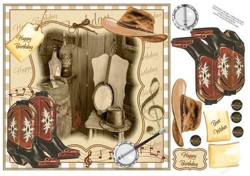 COUNTRY MUSIC 1 UNISEX MULTI SENTIMENT