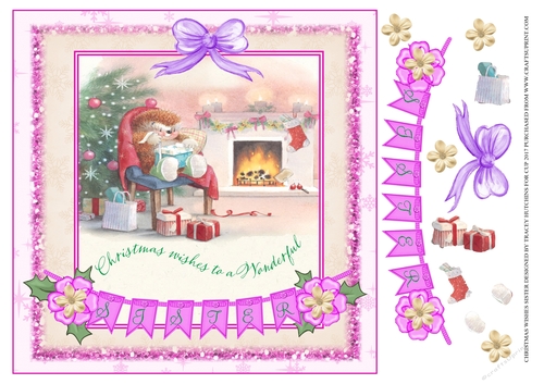 CHRISTMAS WISHES SISTER