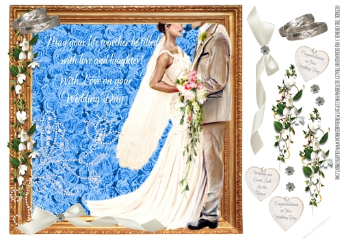 OUTSIDE THE CHURCH 3 8X8 CARD FRONT