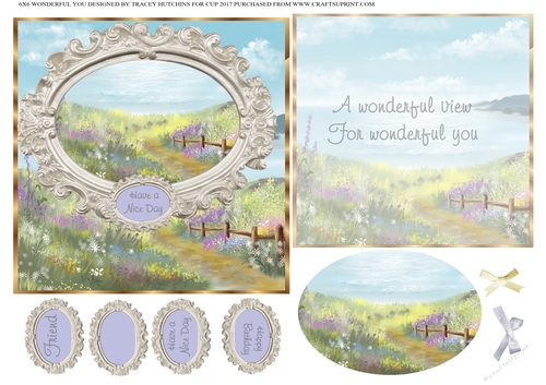 6X6 WONDERFUL YOU, UNISEX FRIEND / BLANK