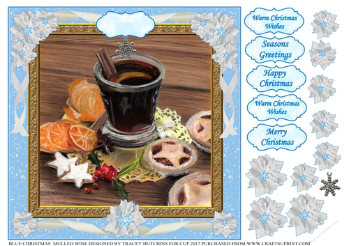 BLUE CHRISTMAS MULLED WINE
