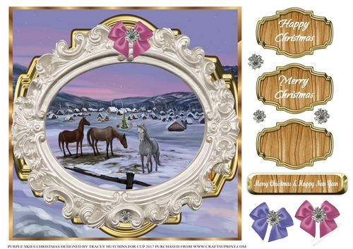 PURPLE SKIES HORSES