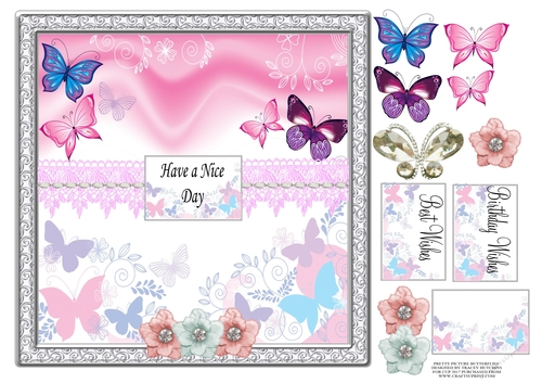 PRETTY AS A PICTURE BUTTERFLIES