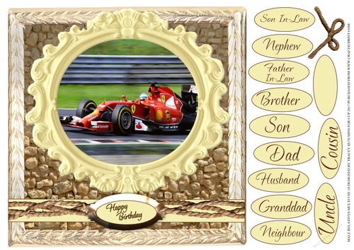 MALE RELATIVES MULTI SENTIMENT LOTS OF CATEGORIES 10 FORMULA ONE