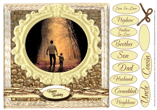 MALE RELATIVES MULTI SENTIMENT LOTS OF CATEGORIES 11 CHILD & MAN