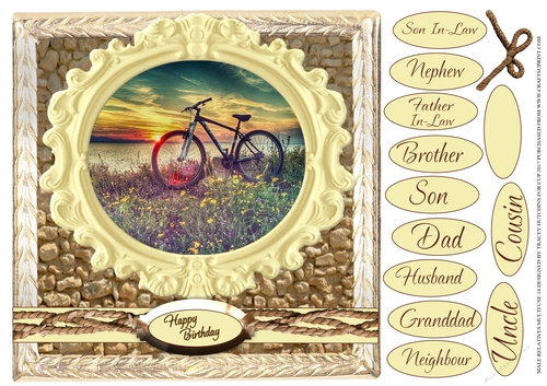 MALE RELATIVES MULTI SENTIMENT LOTS OF CATEGORIES 14 CYCLING