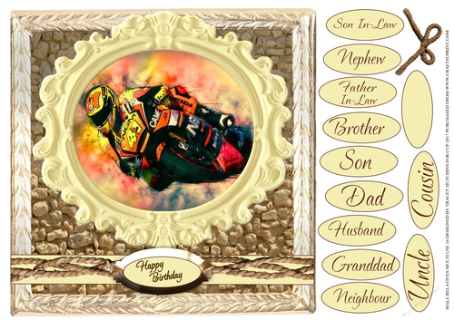 MALE RELATIVES MULTI SENTIMENT LOTS OF CATEGORIES 16 MOTORBIKE