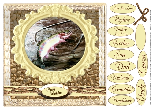 MALE RELATIVES MULTI SENTIMENT LOTS OF CATEGORIES 18 FISHING