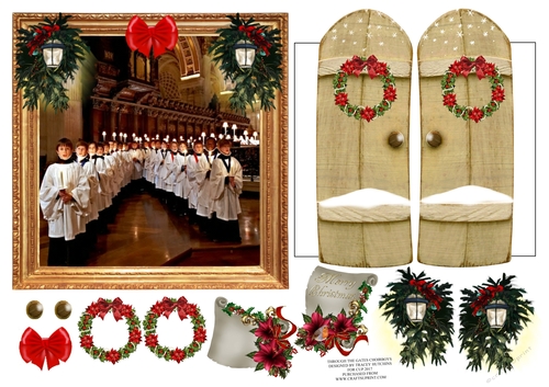 THROUGH THE GATES  6x6 CHRISTMAS CHOIRBOYS 1