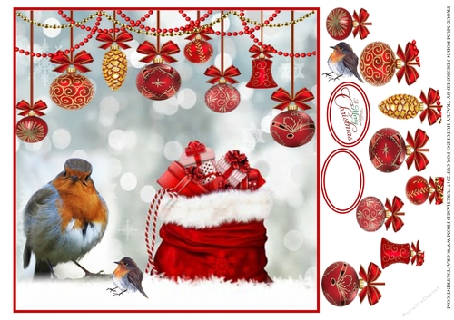 PROUD MUM ROBIN CHRISTMAS CUTIIE 3
