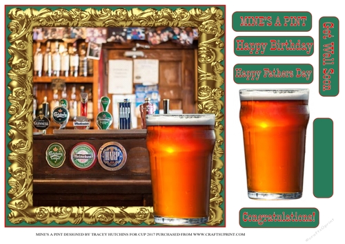 MINES A PINT PUB FATHERS DAY - BIRTHDAY 