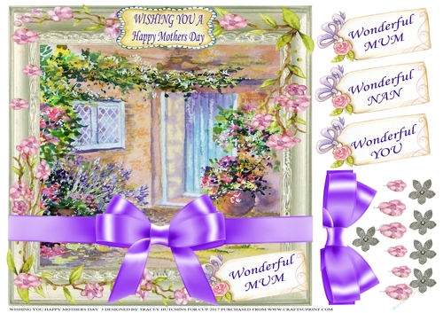 WISHING YOU A HAPPY MOTHERS DAY 3 - MUM - NAN