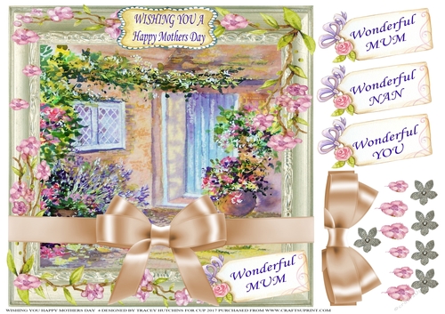 WISHING YOU A HAPPY MOTHERS DAY  4 - MUM - NAN